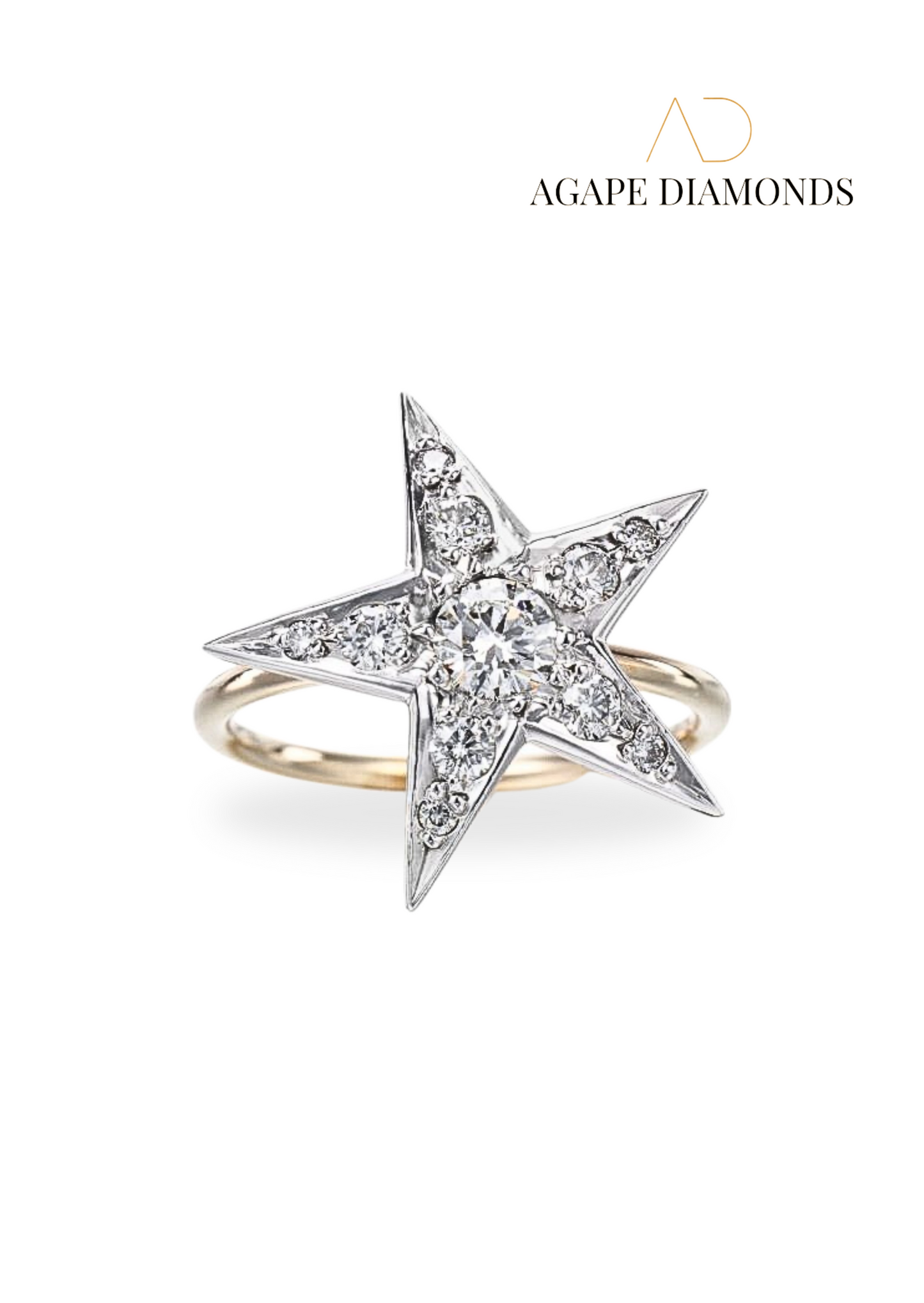 Starry Night Diamond Ring