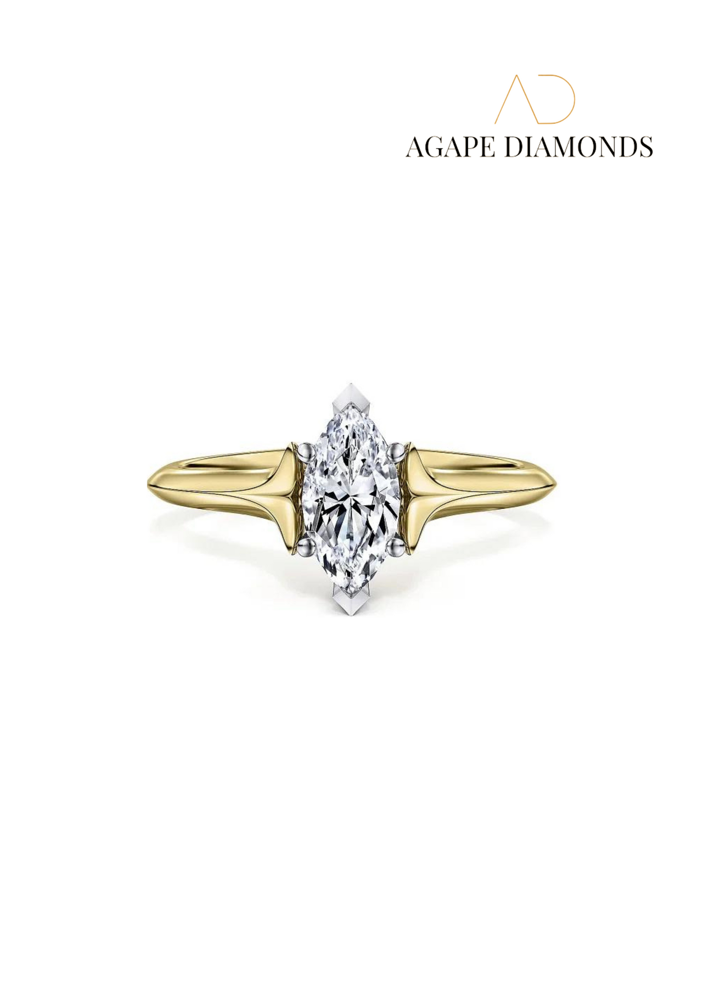 Stella Marquise Cut Diamond Ring