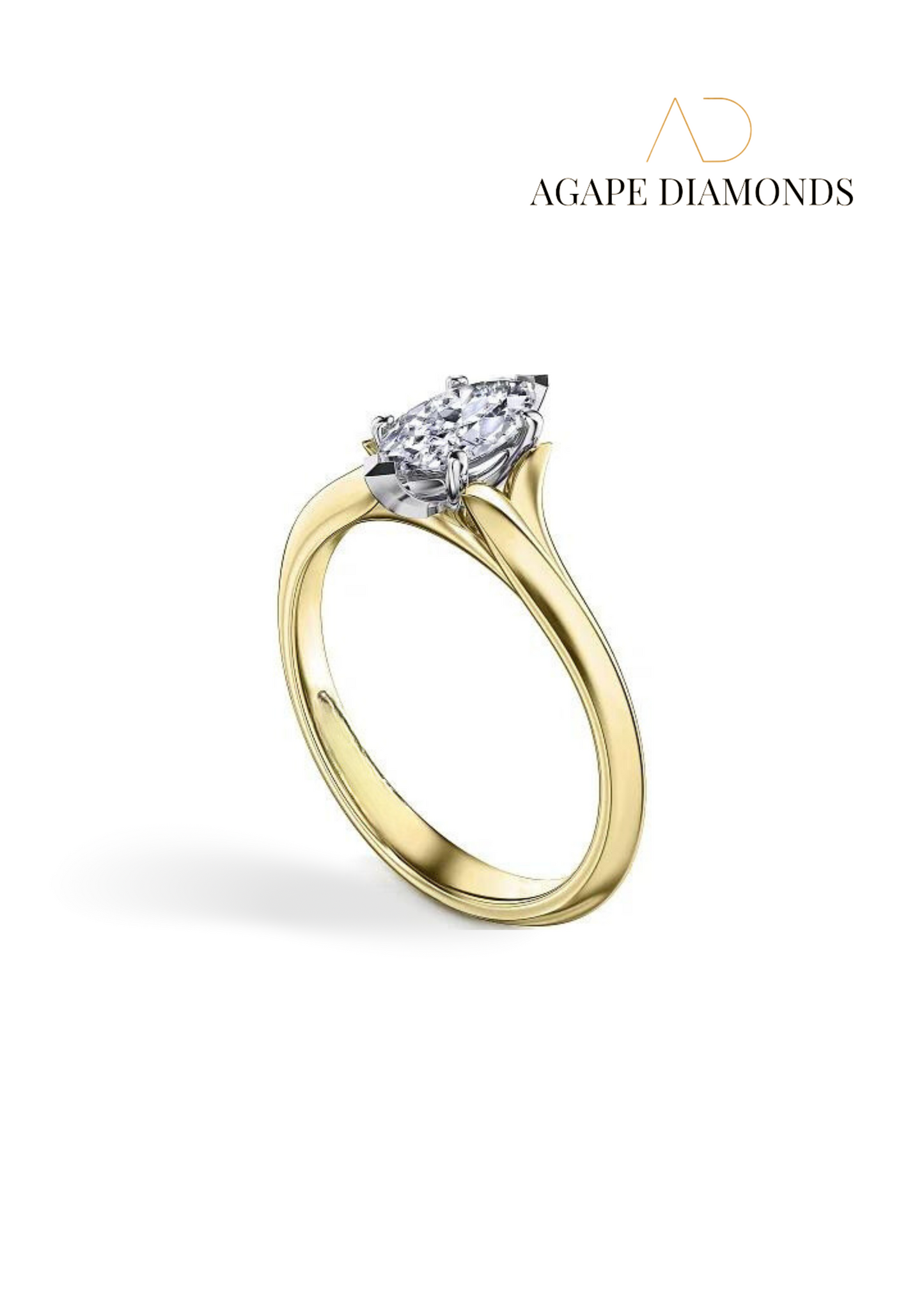 Stella Marquise Cut Diamond Ring