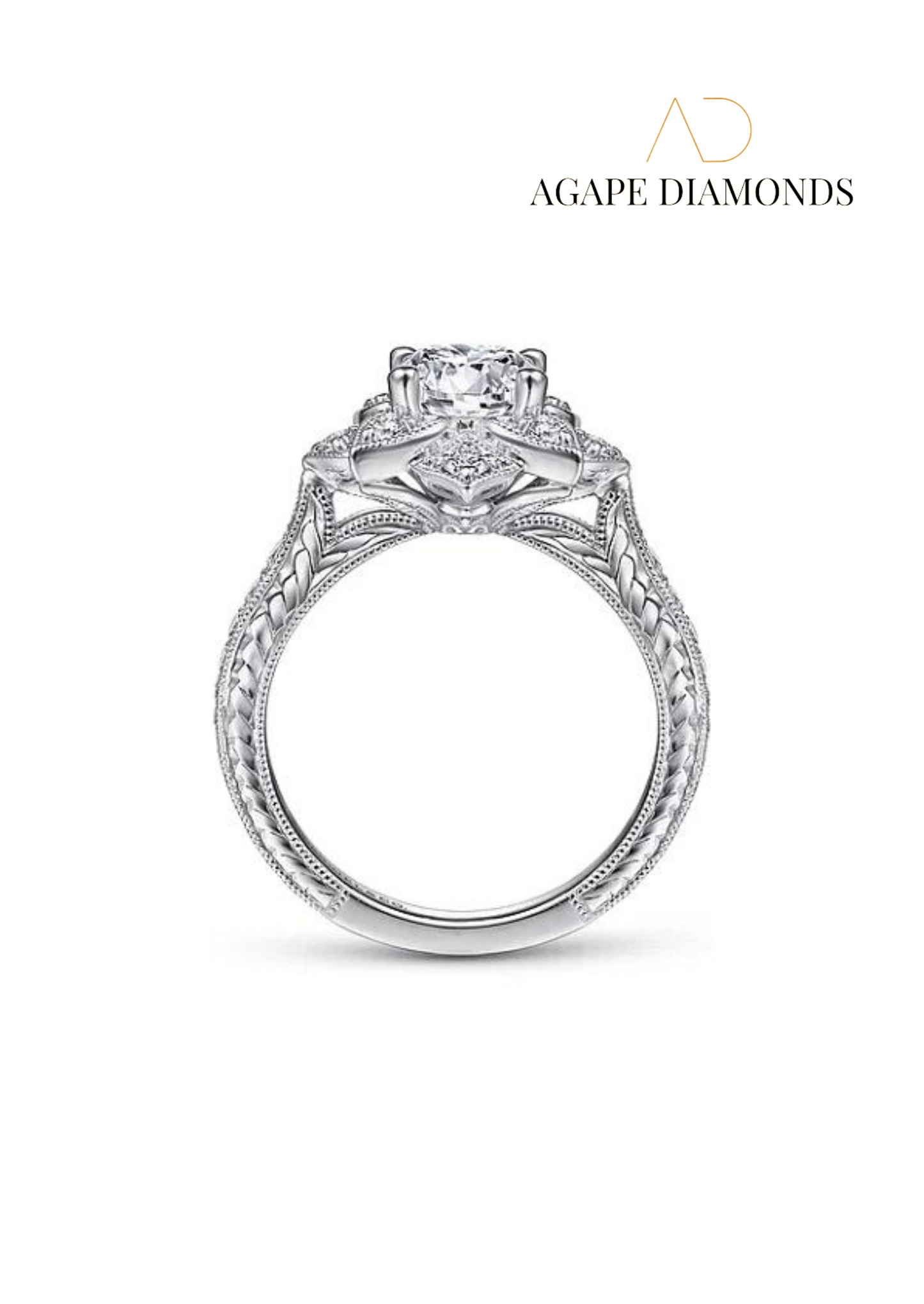 Agape Eternal Bloom Diamond Ring