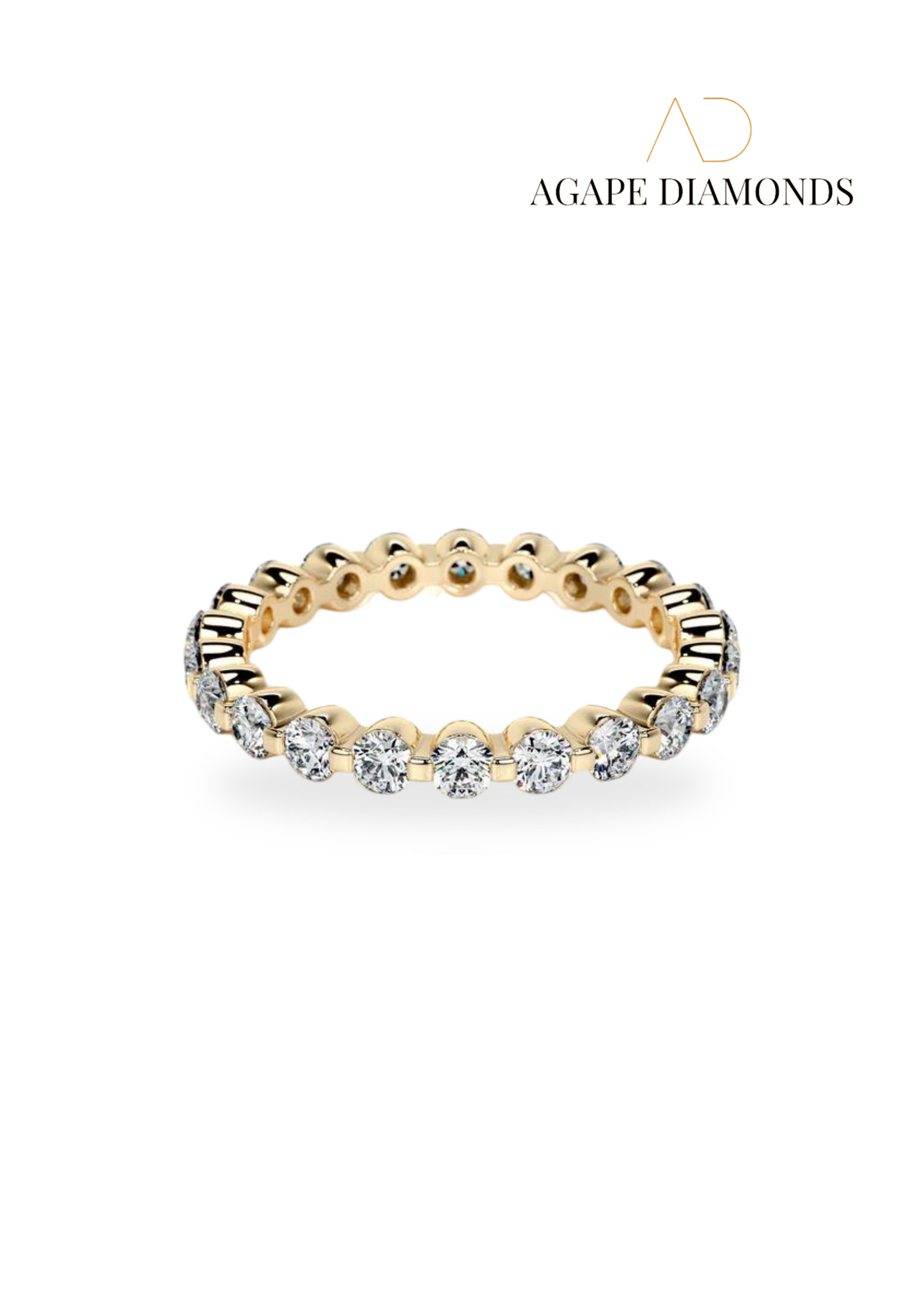 Agape Josie Eternity Diamond Ring