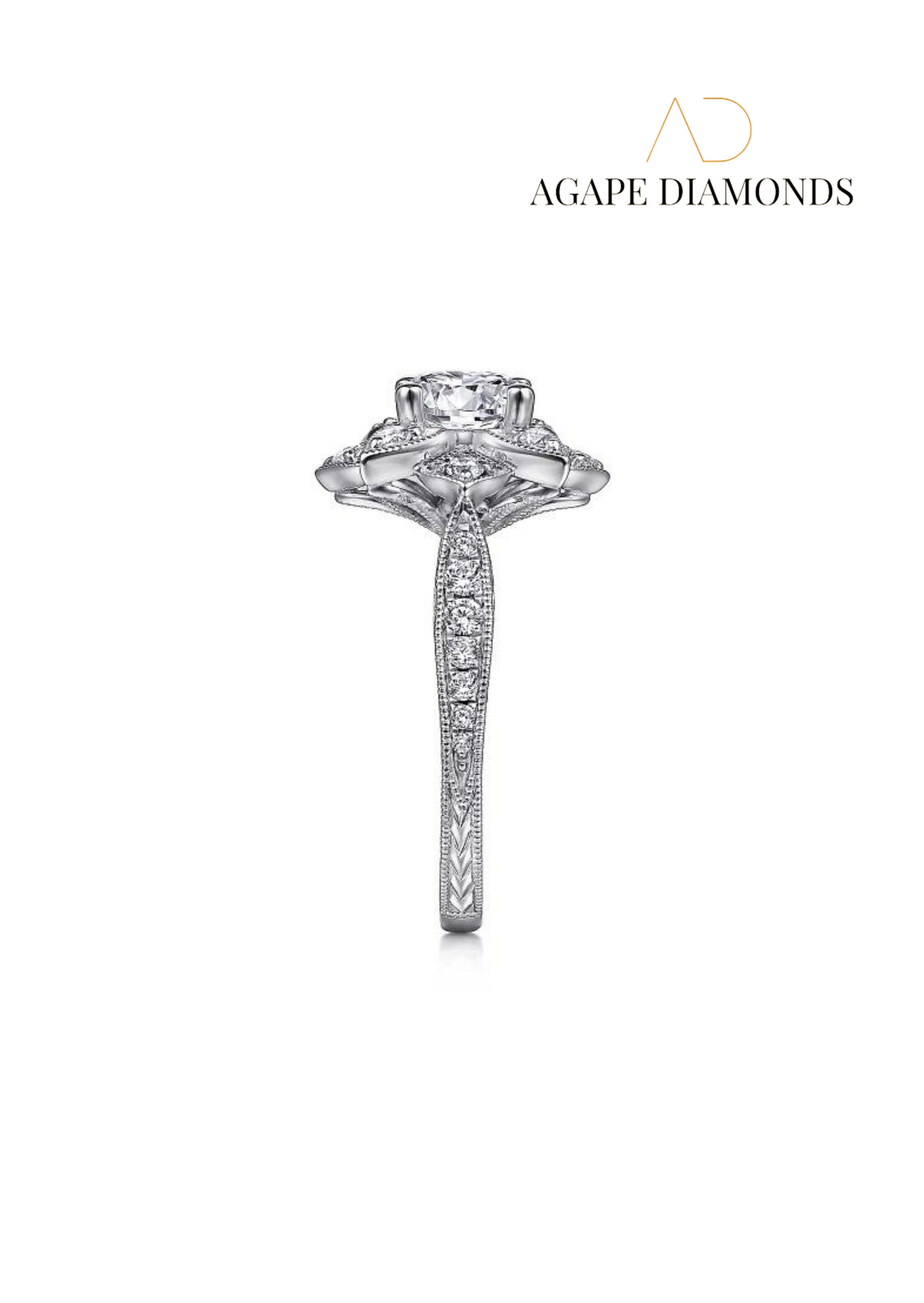 Agape Eternal Bloom Diamond Ring